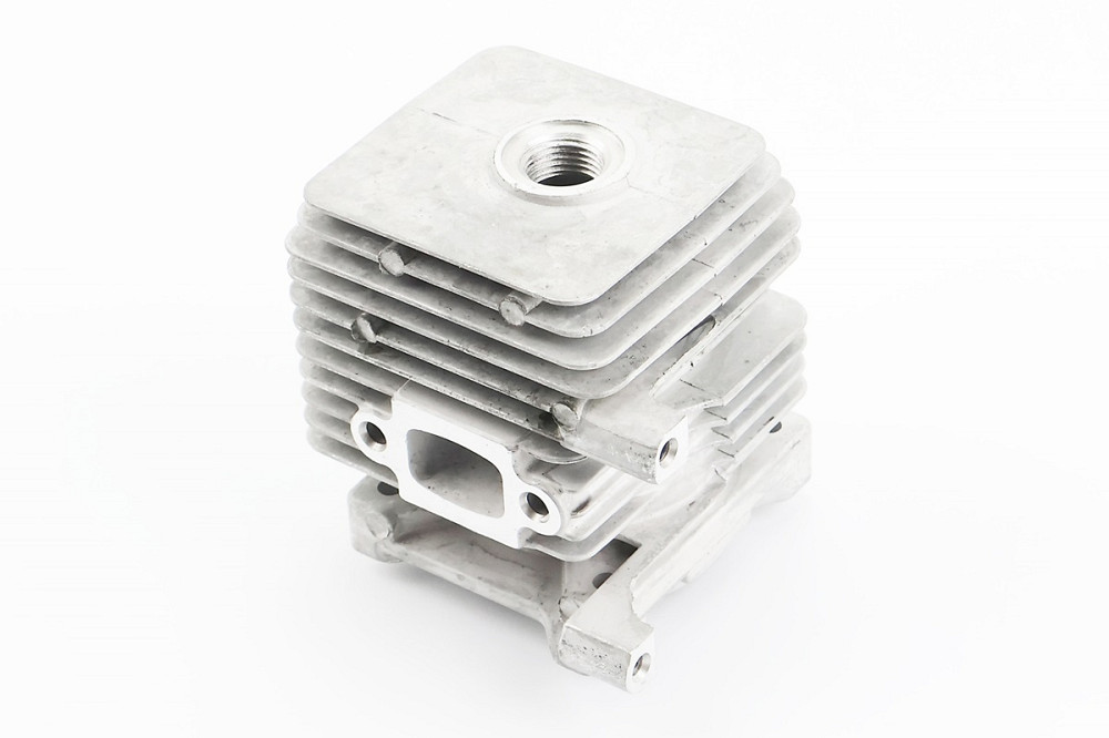 Циліндр к-кт (цпг) 34mm (палець 8mm) (без різьби під шпильки) Stihl FS-38/45/55, MM55, BT45 Бершадь - фото 2
