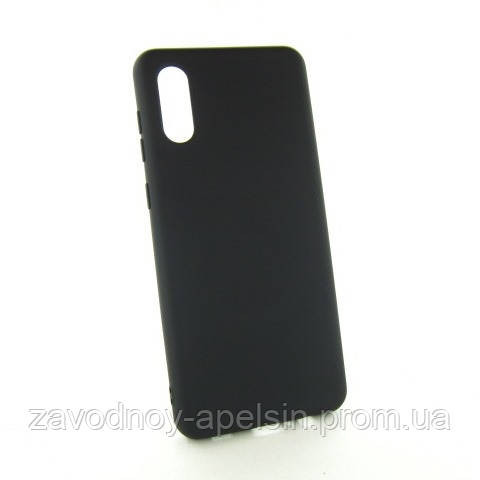 Samsung A02 A022 чохол чорний Grand black Одеса - фото 2