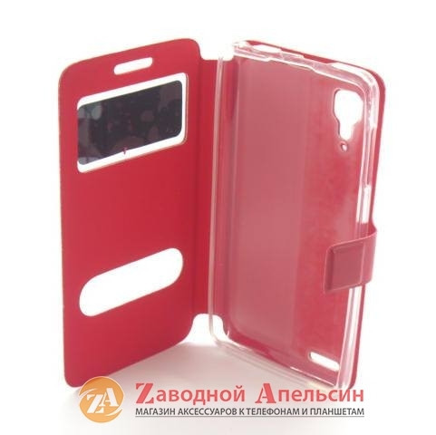 Чехол книга Lenovo P780 Smart Case red Одесса - изображение 9