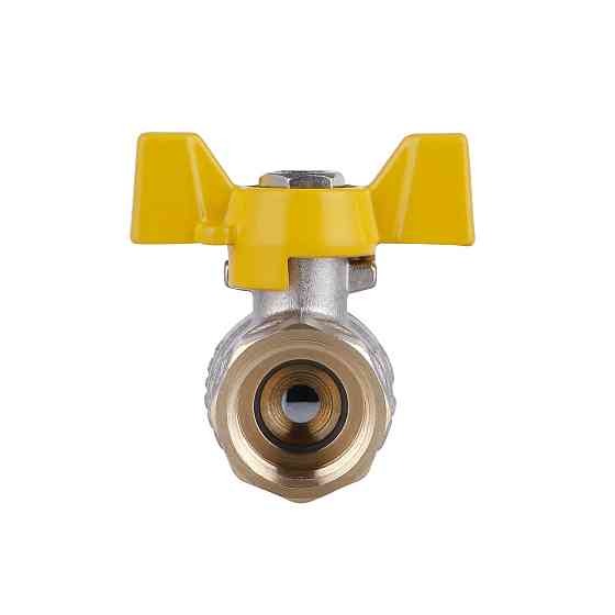 Кран кульовий Thermo Alliance Standart 1/2" ВН для газу (метелик) SD607NG15PN40 Київ