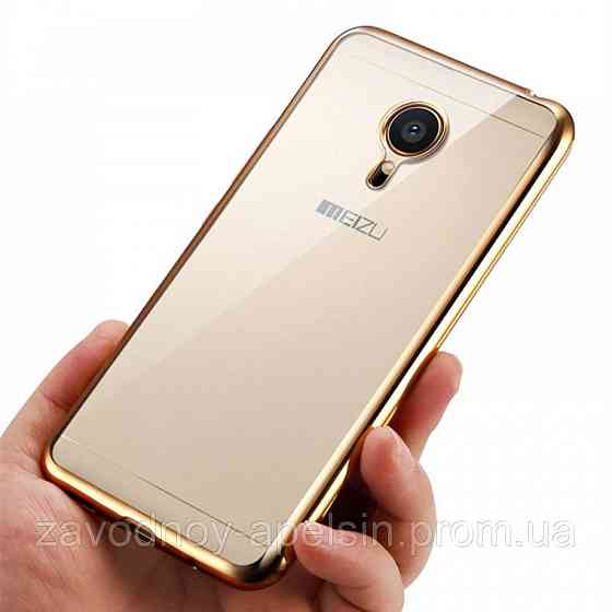 Meizu M3 Note чехол Electroplating (золотой) Одесса