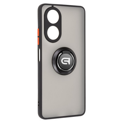 Чехол для мобильного телефона Armorstandart Frosted Matte Ring OPPO A58 4G Black (ARM72703) Винница - изображение 1