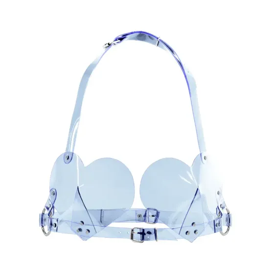 Ліф Серце Feral Feelings - Hearts Bra Trasparent Львів