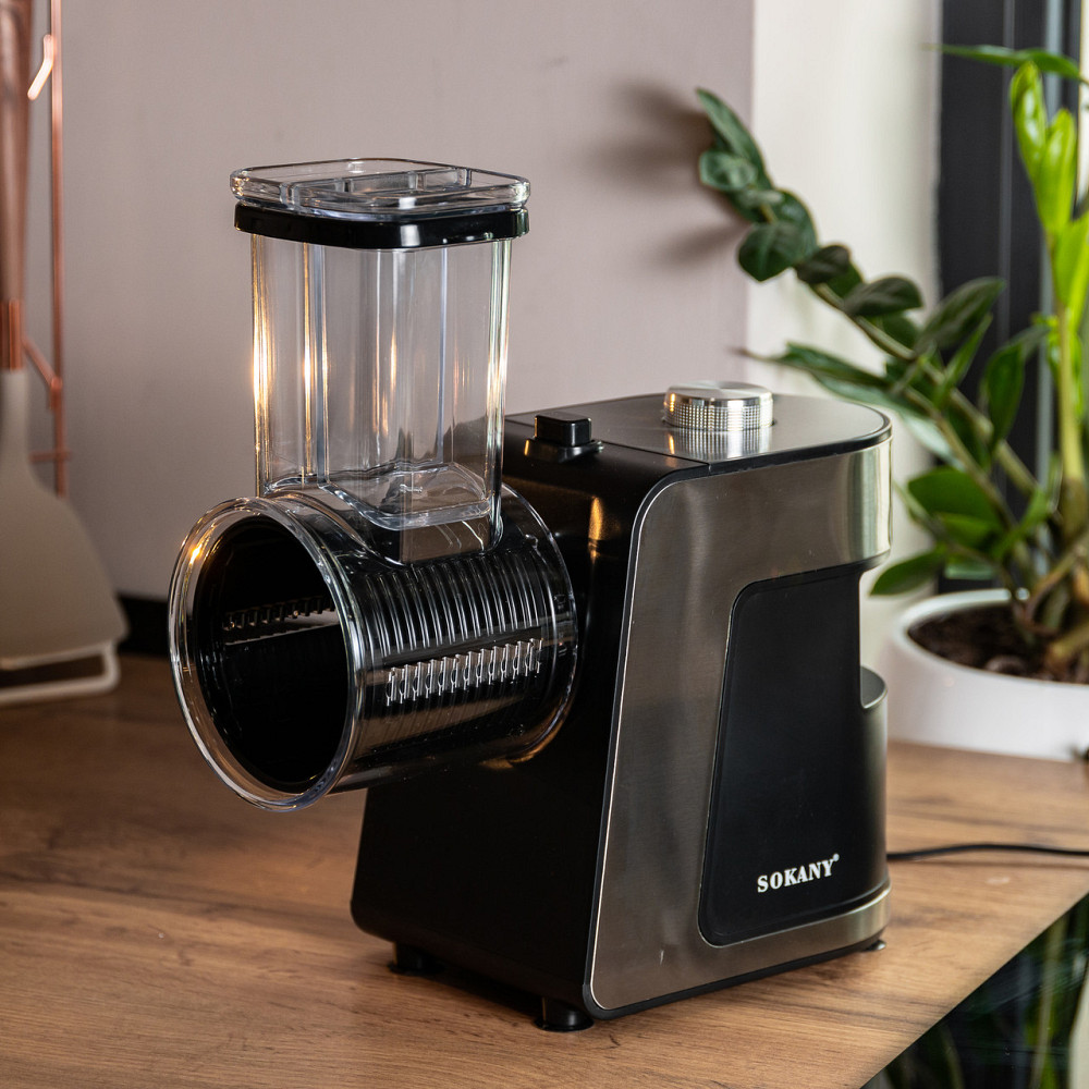 Электрическая овощерезка с 5 насадками 1000 Вт Киев - изображение 9