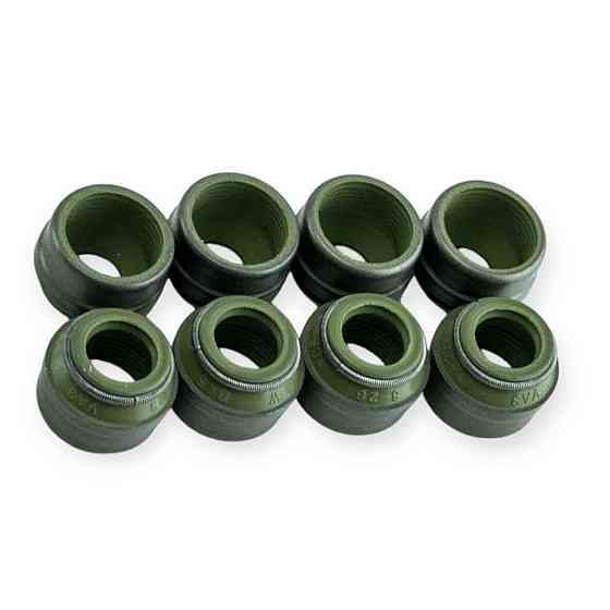 Сальник 2101-2115 (8 кл) 2121-21214, 2123, 1102, Сенс, 3302, 31519 (406) (к-кт 8 шт) клапанов Мукачево