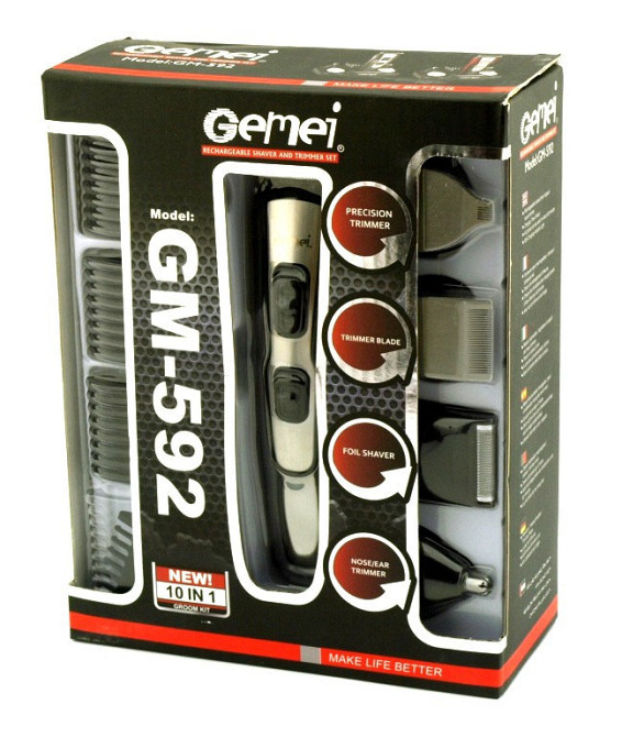 Машинка для стрижки Gemei GM 592 Київ - фото 6