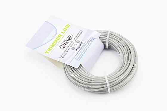 Струна косильна d-2,7mm, 15м "коло", з металевою жилою Київ