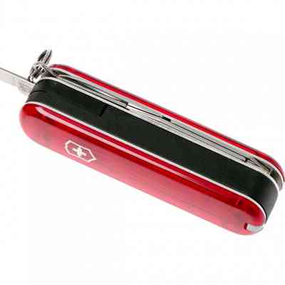 Нож Victorinox NailClip 580 Transparent Red (0.6463.T) Винница