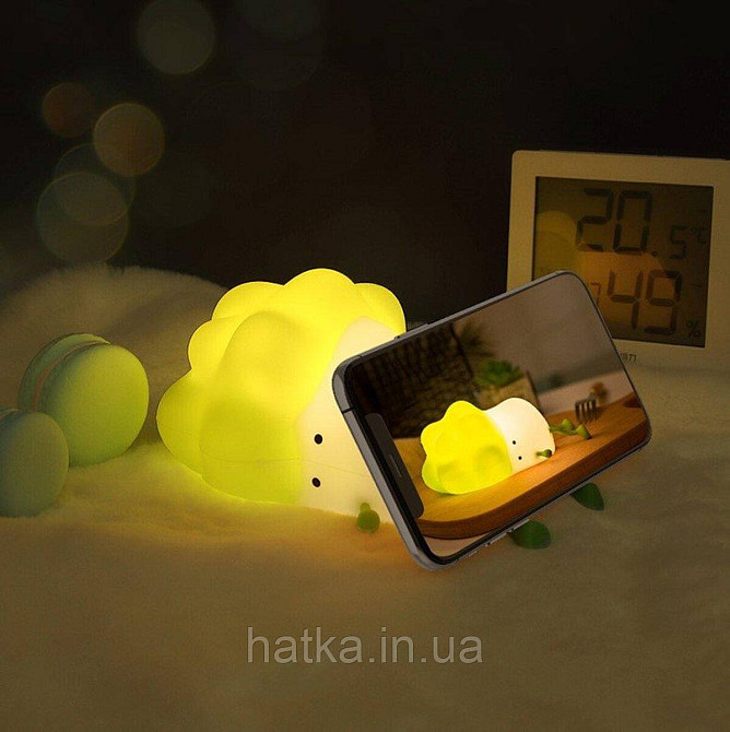 Силіконовий бездротовий нічник "Капуста броколі" Київ - фото 4