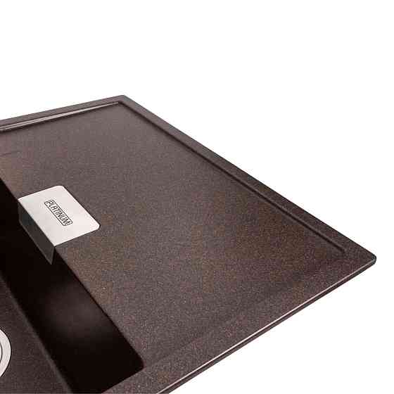 PLATINUM Гранітна мийка для кухні Platinum 8650 DIAMOND матова Шоколад Київ