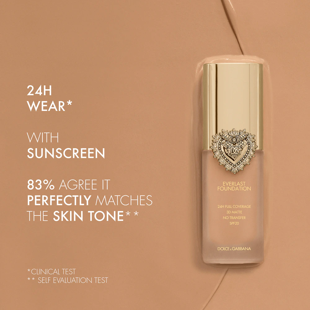 Тональная основа Dolce & Gabbana Everlast Foundation SPF 20 01N LIGHT Славянск - изображение 5