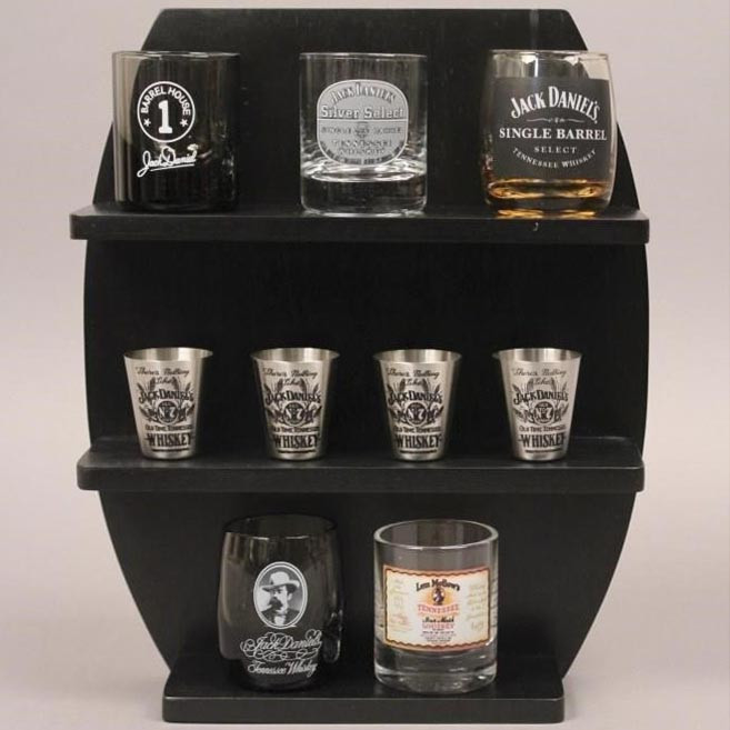 Полиця для чарок "Холден" венге Миколаїв - фото 1