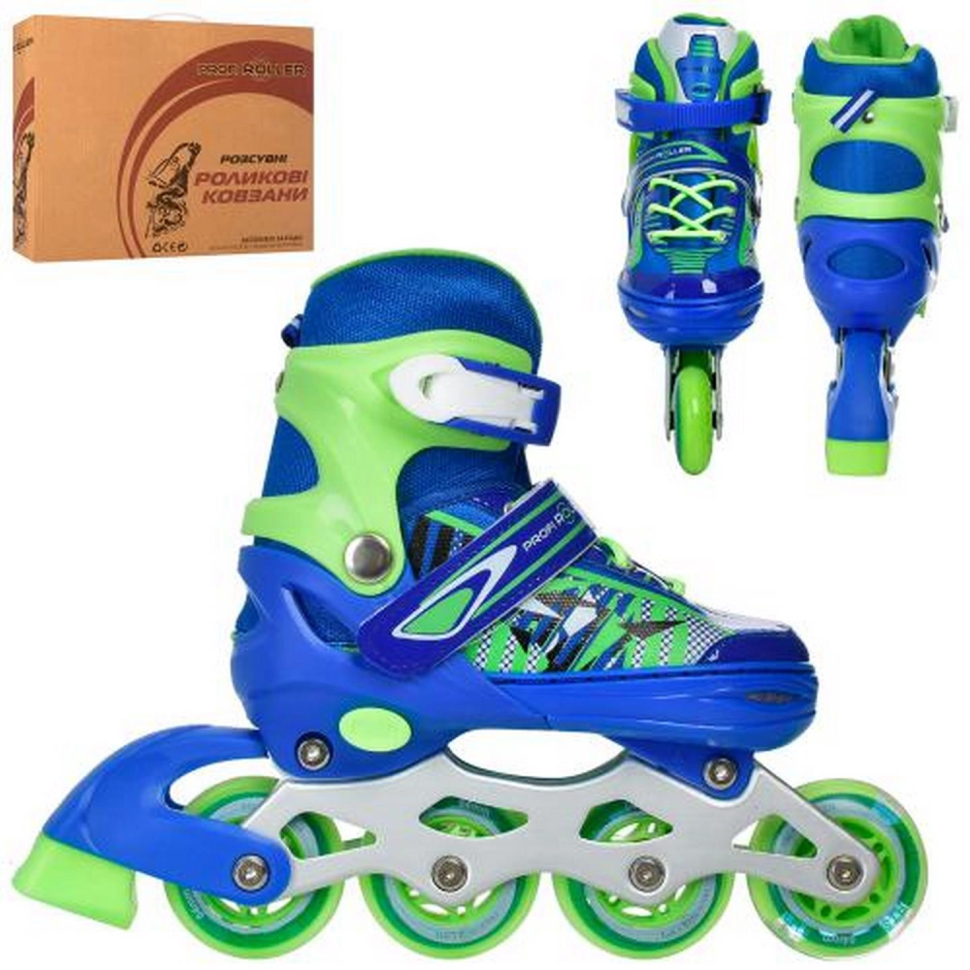 Ролики раздвижные Profi A4143-S-BL размер(31-34) Винница - изображение 1