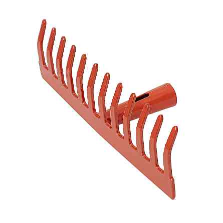 Граблі садові прямі 12 зубців 290×83мм зварене кріплення GRAD (5051795) Київ