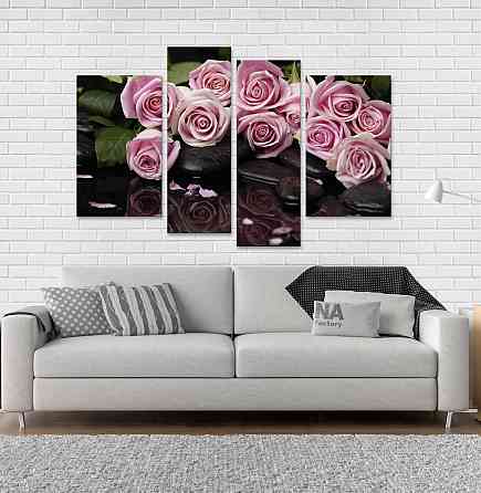 Модульна картина Букет Троянд Art-86_4 Київ