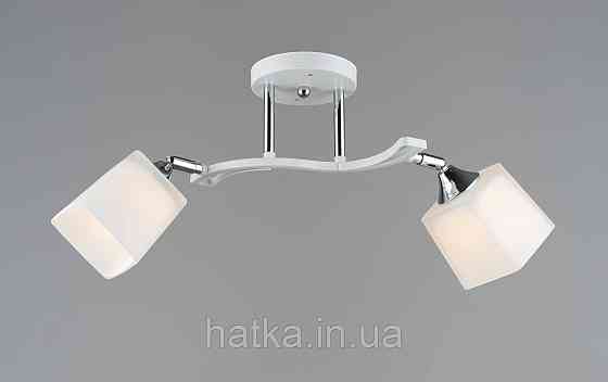 Потолочная люстра Sirius B N6107/2 WT+CR с поворотным механизмом Киев