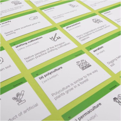 Обучающий набор English Student Карточки для изучения английского языка Agriculture English Vocabulary, украинский (591225964) Винница - изображение 3