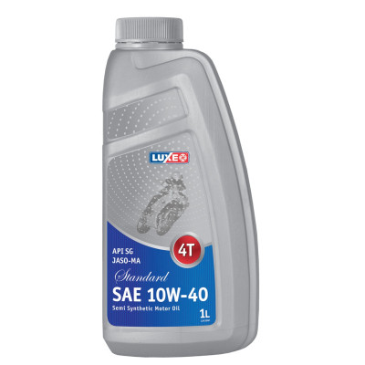 Моторное масло Luxe 10W-40 SG JASO-MA 4T 1л (10W-40 SG JASO-MA 4T) Винница - изображение 1