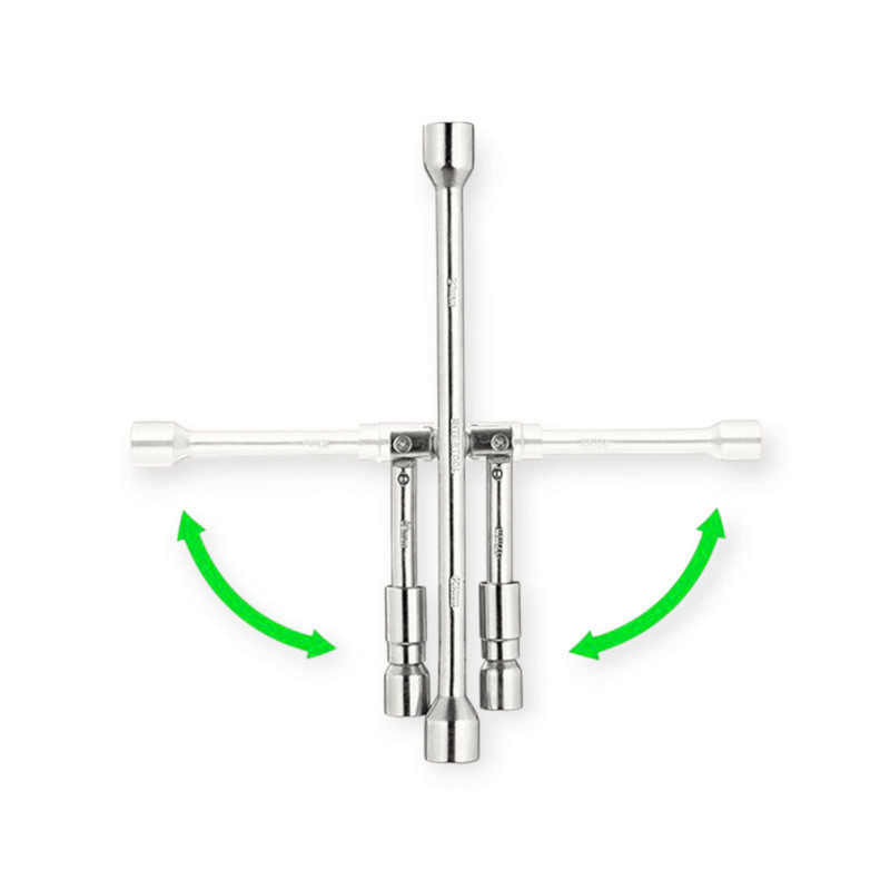Ключ балонний хрест. складаний (17-19-21-23) Мукачево - фото 2