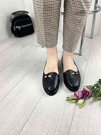 Kentro Балетки жіночі KENTO 01481/1 чорні (весна-осінь, шкіра натуральна) (3371) 36р.38р.40р. Коломия