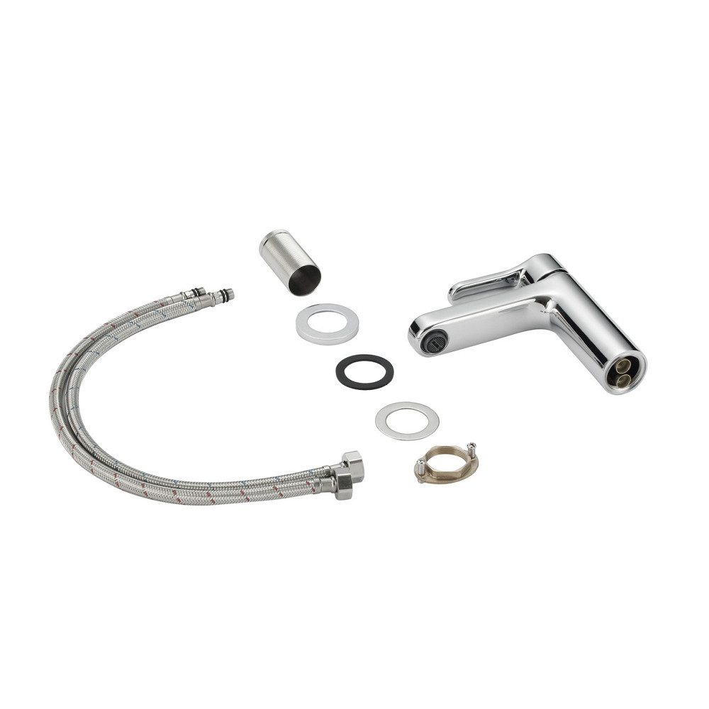 Змішувач латунний для раковини Lidz Astra 001F (k35) LDAST001FCRM48085 Chrome Київ - фото 5