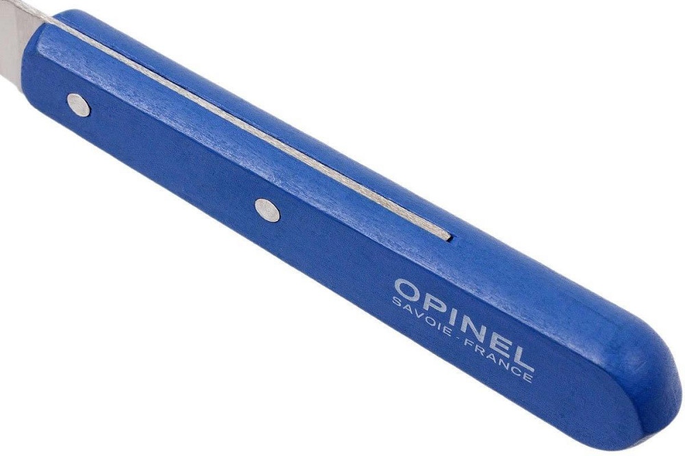 Кухонний Ніж вигнутий для очищення овочів та фруктів Opinel No.114 "Vegetable" (001927) Blue Нововолинськ - фото 6