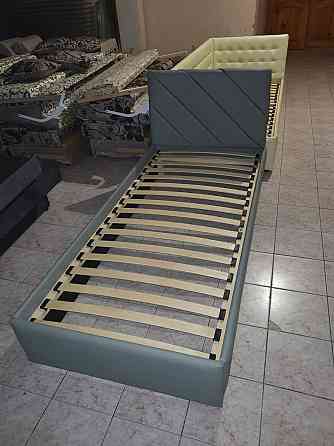 Ліжко SheridanDesign з підйомним механізмом каркас метал 90x190 сірий Київ