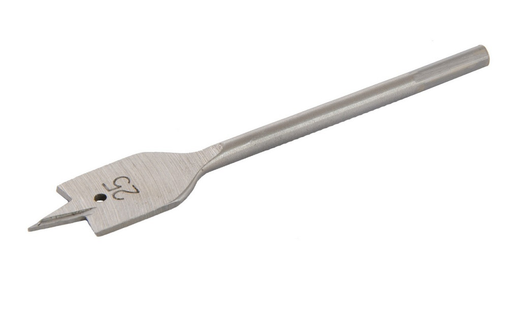 MASTERTOOL Свердло для дерева MASTERTOOL пір'яне 25х152 мм 6-гранний хвостовик 12-0250 Коломия - фото 1