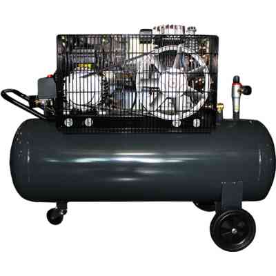 Компрессор GTM 100л, 400/300л/мин, 2,2кВт, 10бар, 220В, 2 цилиндра (KCH2070B-100L) Винница