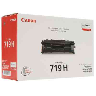 Картридж Canon 719H Black LBP-6650dn/6300dn/MF5580 (3480B002/3480B012) Винница