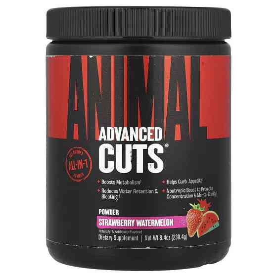 Жироспалювач Universal Nutrition Animal, Advanced Cuts® Powder, Strawberry Watermelon 239.4 g Луцьк