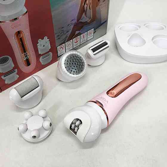 Насадка пемза для п'ят VGR, Електричний акумуляторний епілятор депілятор, Пемза для п'ят від мозолів HB-77 Івано-Франківськ