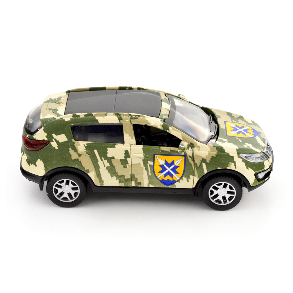 Автомодель серії Шеврони Героїв - Kia Sportage R - 56 ОМПБр Дніпро - фото 13