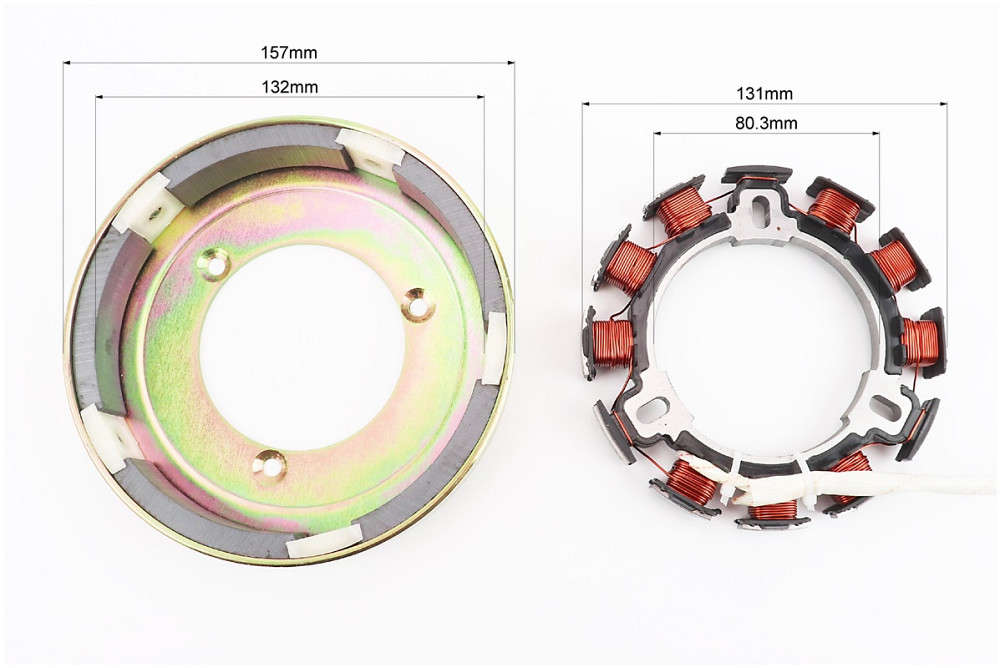 Генератор (п'ять магнітів) 178F/186F/188F/190F/192F Київ - фото 3