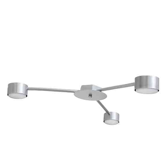 Люстра потолочная MSK Electric Copter на три круглых плафона под лампы GX53 NL 8040-3 AL Одесса