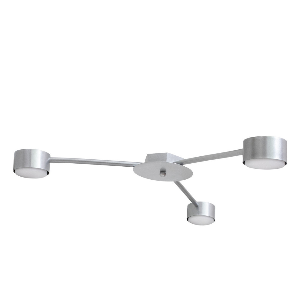 Люстра потолочная MSK Electric Copter на три круглых плафона под лампы GX53 NL 8040-3 AL Одесса - изображение 3