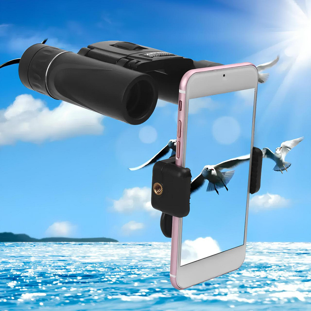 Бінокль RESTEQ 200x із тримачем для телефону. Монокуляр для телефону. Телескоп для телефону Київ - фото 3