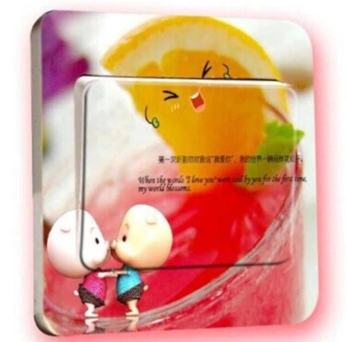 Наклейка на вимикач - 9*9см Київ - фото 1