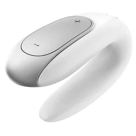 Смарт-вібратор для пар Satisfyer Double Fun (White) з пультом ДК Sex Aura Київ