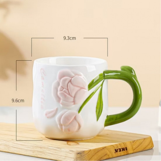 Чашка Півонія 440 мл рожевий Вінниця - фото 4