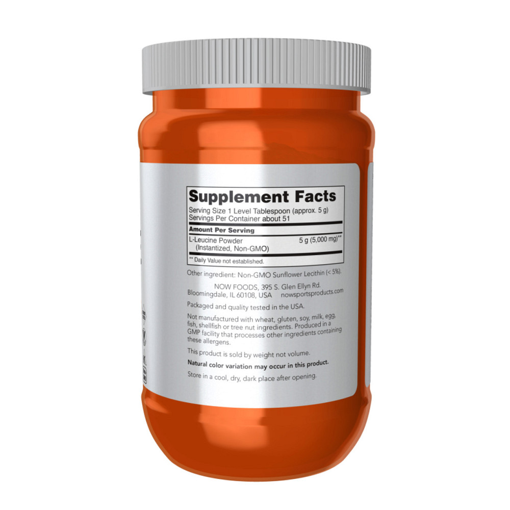 Лейцин Now Foods L-Leucine Powder 255 грам Київ - фото 2