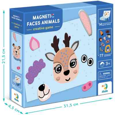 Настільна гра DoDo Магнітна Мордочки (200209) Вінниця