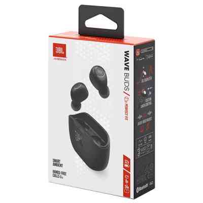 Навушники JBL Wave Buds TWS Black (JBLWBUDSBLK) Вінниця