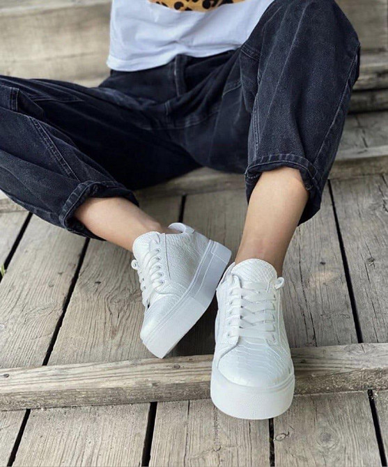 GREMMY Кеди жіночі GREMMY 102 білі (весна-осінь, шкіра натуральна) (4138) лише 39р. Коломия - фото 2