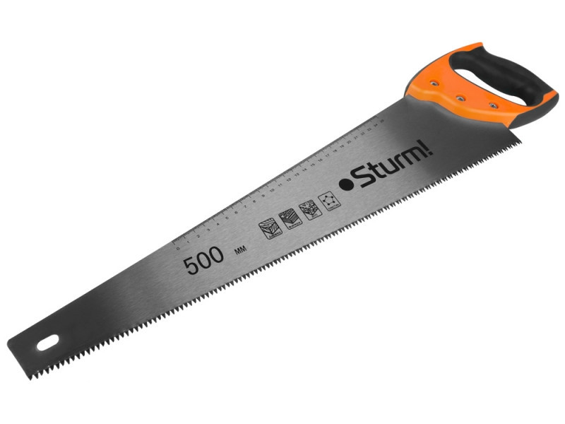 Ножовка по дереву, 500мм Sturm 1060-02-HS20 (читать описание) Ровно - изображение 2