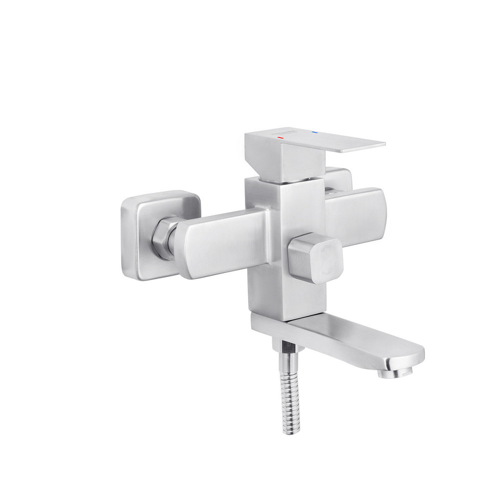 Набор смесителей Kroner Edelstahl Kubus-ESG010 + смеситель Edelstahl Kubus-ESG060 Киев - изображение 8