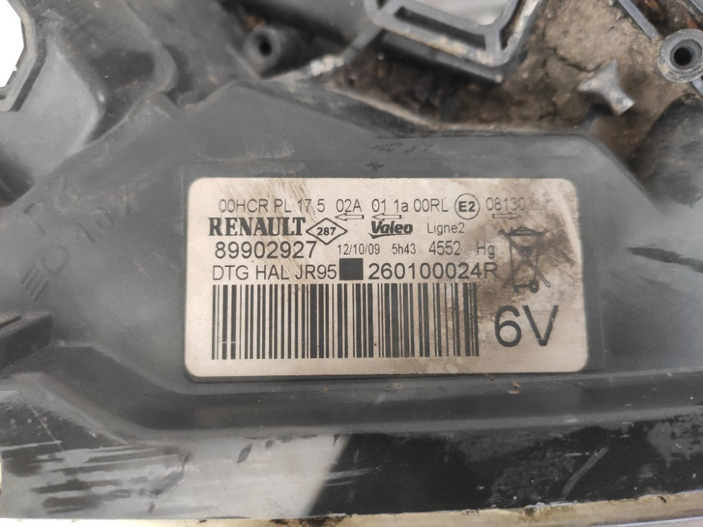 Фара права Renault Scenic III 2009-2012 Ковель - изображение 5