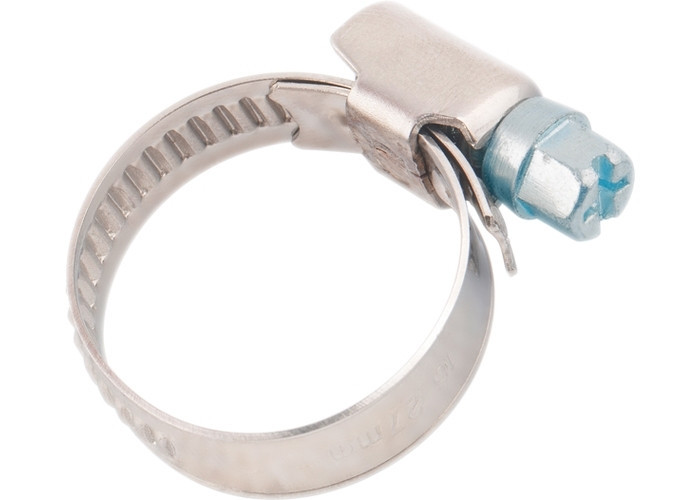 Хомут металлический Стандартное болтовое крепление 20*32 мм, ширина 9мм Полтава - изображение 1