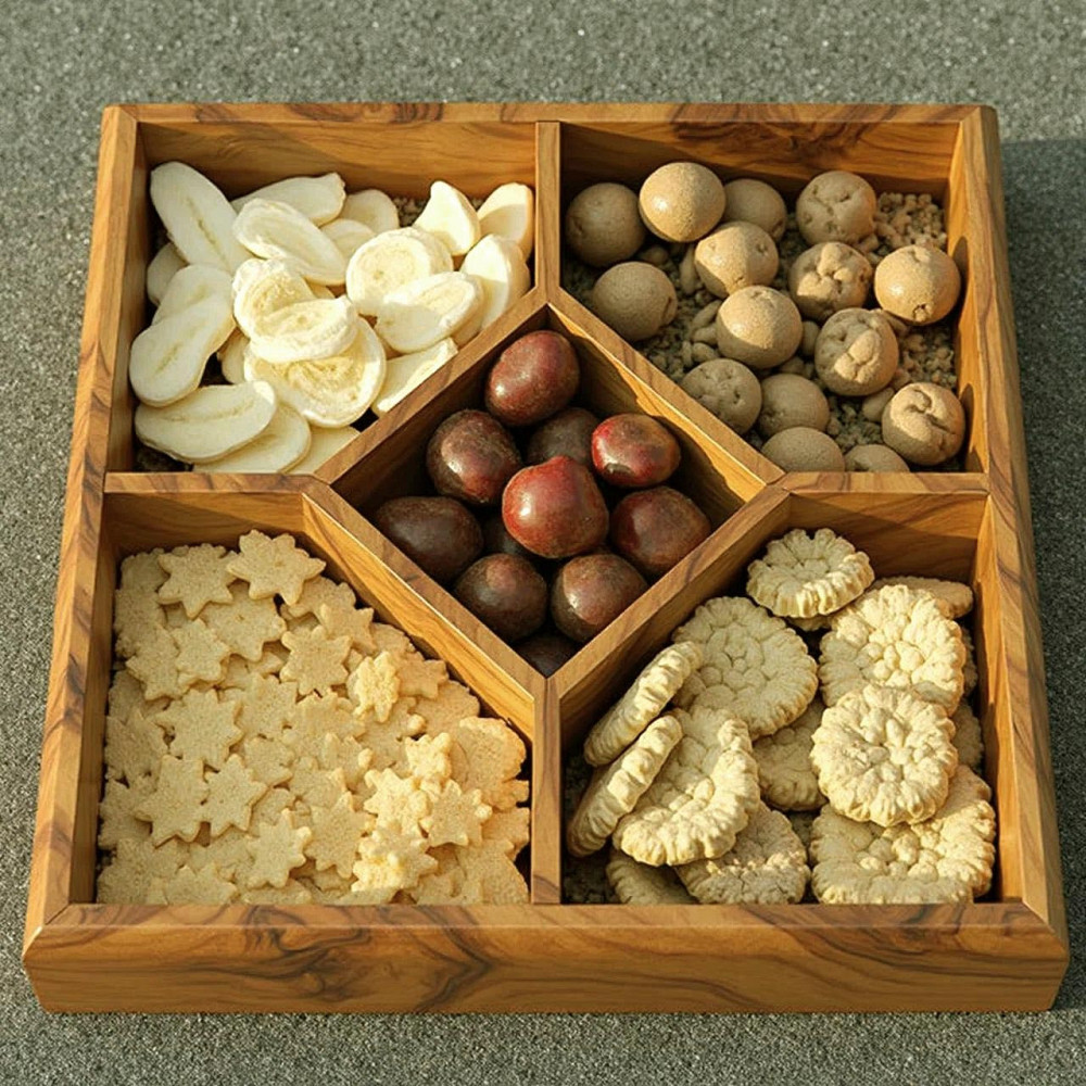 Менажница деревянная 