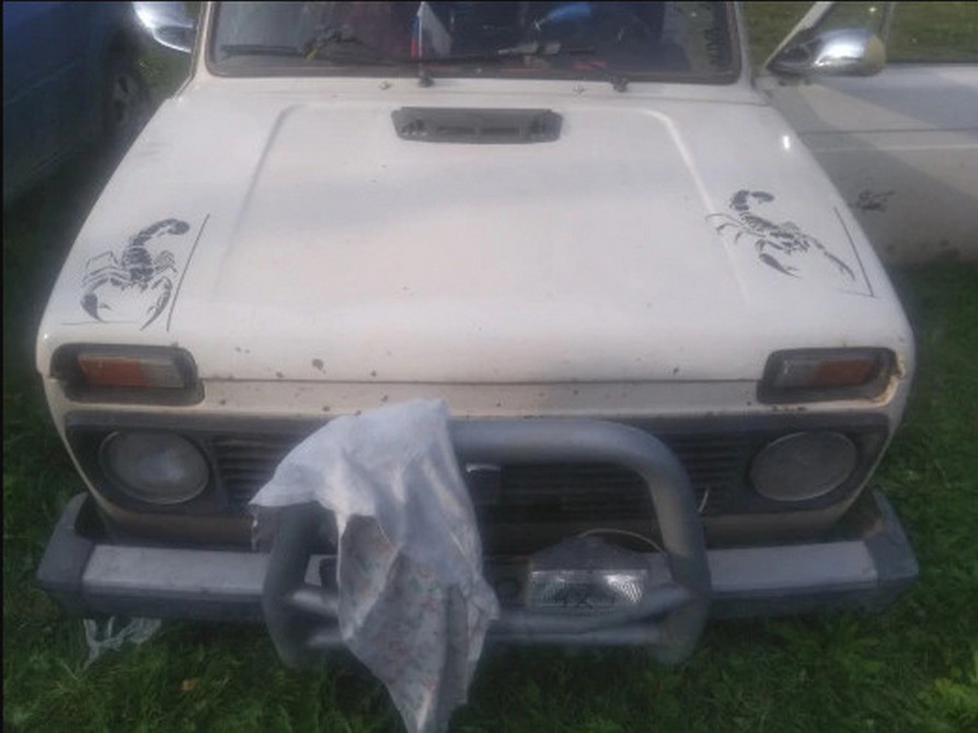 Стикер на авто Скорпіон Чорна 2 шт Київ - фото 2